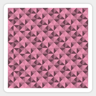 Geometric Triangle Pattern (Rose Gold) Sticker